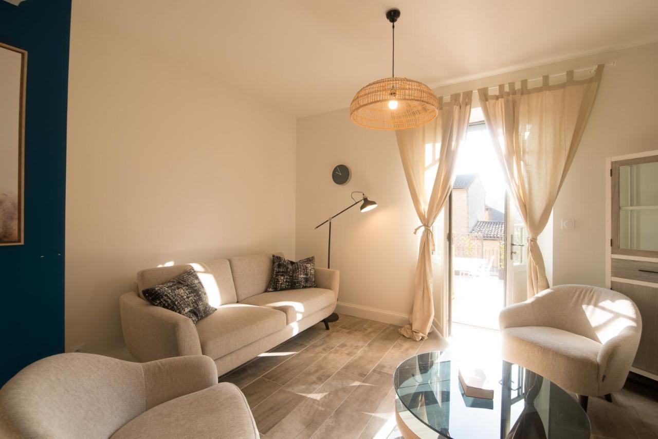 Apartamento La Belle Terrasse avec climatisation et parking privé Sarlat Exterior foto